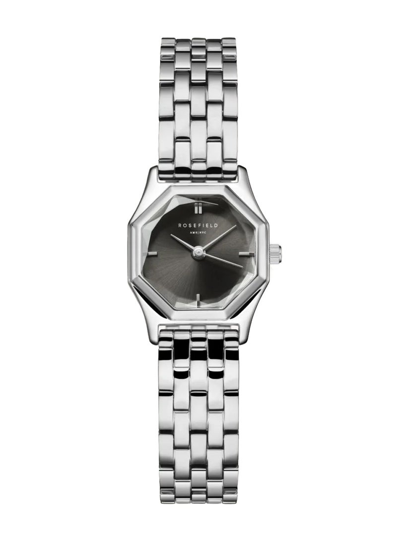 RoseField Women's Gemme Grey Analog Quartz Stainless Steel Watch GGSSS-G05 - 21mm  - Image 1