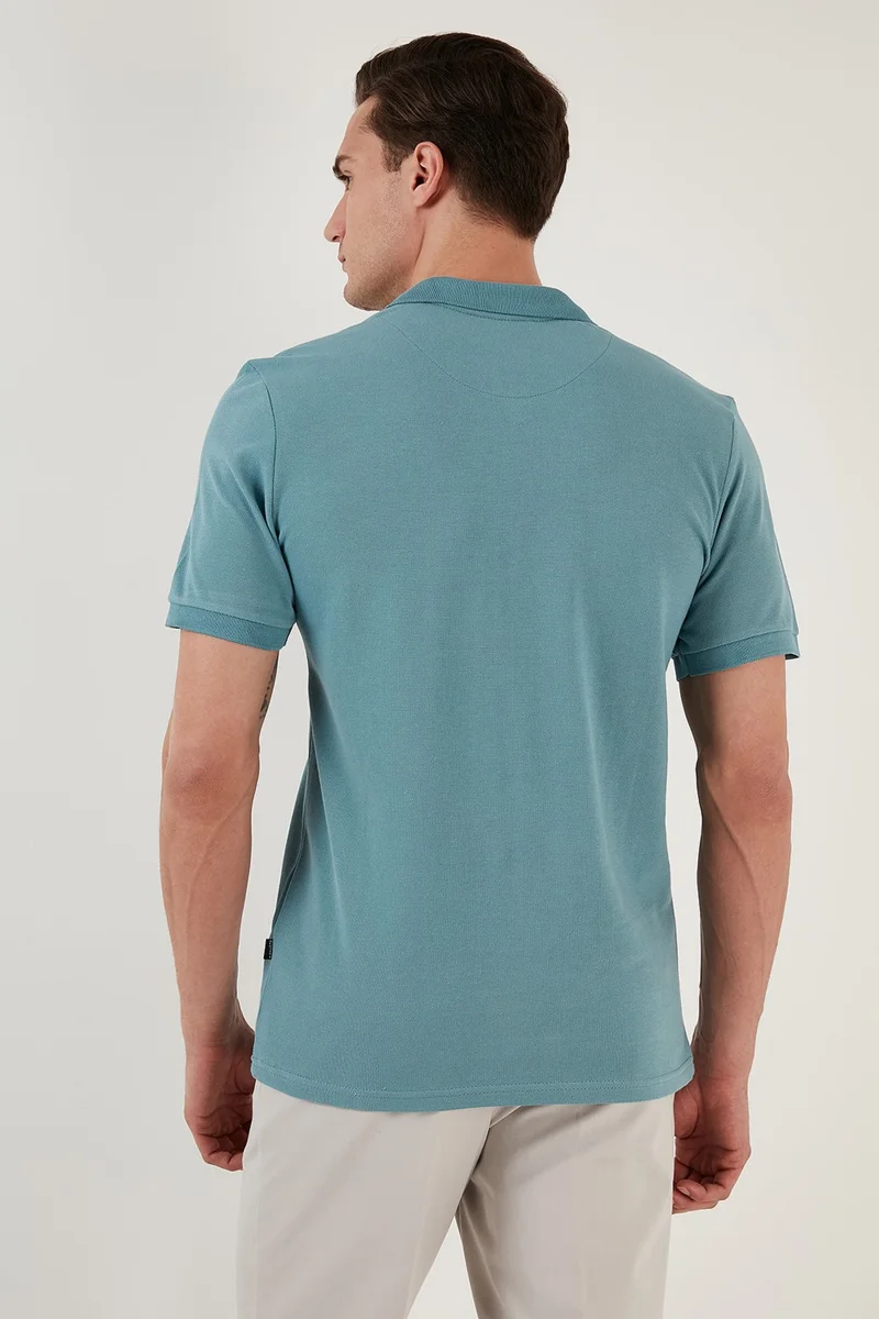 Buratti 100% Cotton Buttoned Polo T Shirt Men's Polo 5902127