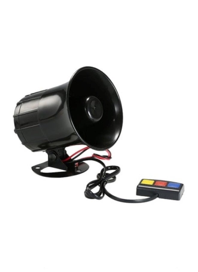 Generic - 3 Tone Sounds Loud Speaker, Security Warning Siren Horn, Easy to Install with Different Color Wire, Simple Operation,  Small Size and Lightweight - Image 1