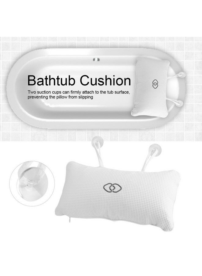 Hongzer Inflatable Bath Pillows For Tub Nonslip Bathtub Spa Pillow Bath Cushion With Suction Cups Head Neck Support Bathing Accessories - Image 4