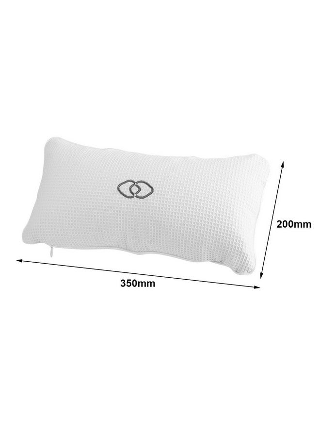 Hongzer Inflatable Bath Pillows For Tub Nonslip Bathtub Spa Pillow Bath Cushion With Suction Cups Head Neck Support Bathing Accessories - Image 2
