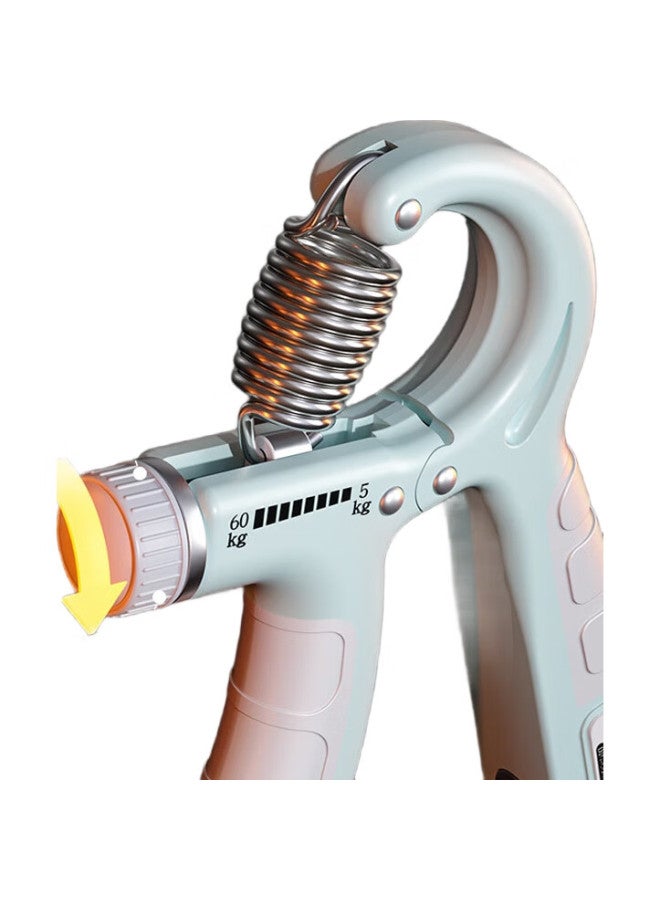 Dweck Counting Grip Strengthener For Arm Muscle Exercise, Unisex Rehabilitation Training Hand Strength And Wrist Strength, Adjustable 5-60Kg - Image 1