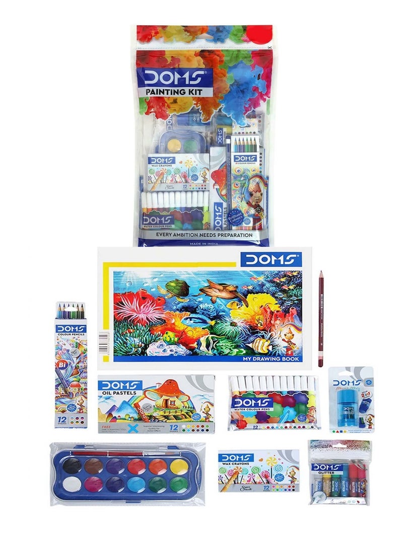 DOMS - Value Painting Kit For School Multicolour - Image 1