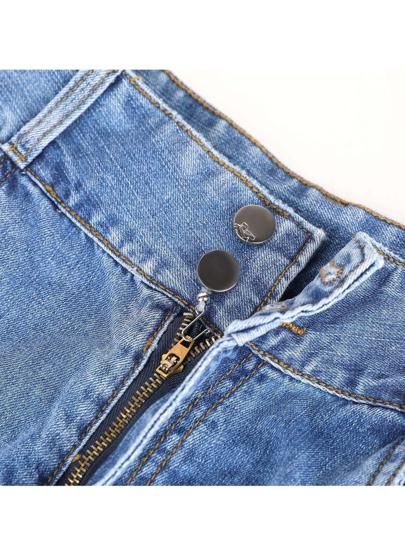 Generic - Zipper Holder Upper for Jeans, 12PCS Clasp Gadget to Keep Pants Zipper up, Stretch Removable Zipper Puller Silicone Hook for Jeans Zipper and Button, Hook for Skirt Zipper and Button - Image 1