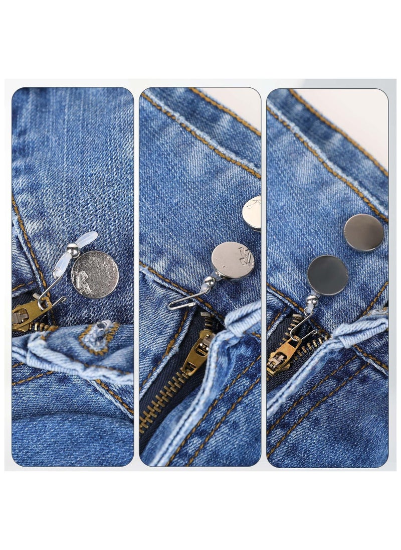 Generic - Zipper Holder Upper for Jeans, 12PCS Clasp Gadget to Keep Pants Zipper up, Stretch Removable Zipper Puller Silicone Hook for Jeans Zipper and Button, Hook for Skirt Zipper and Button - Image 1
