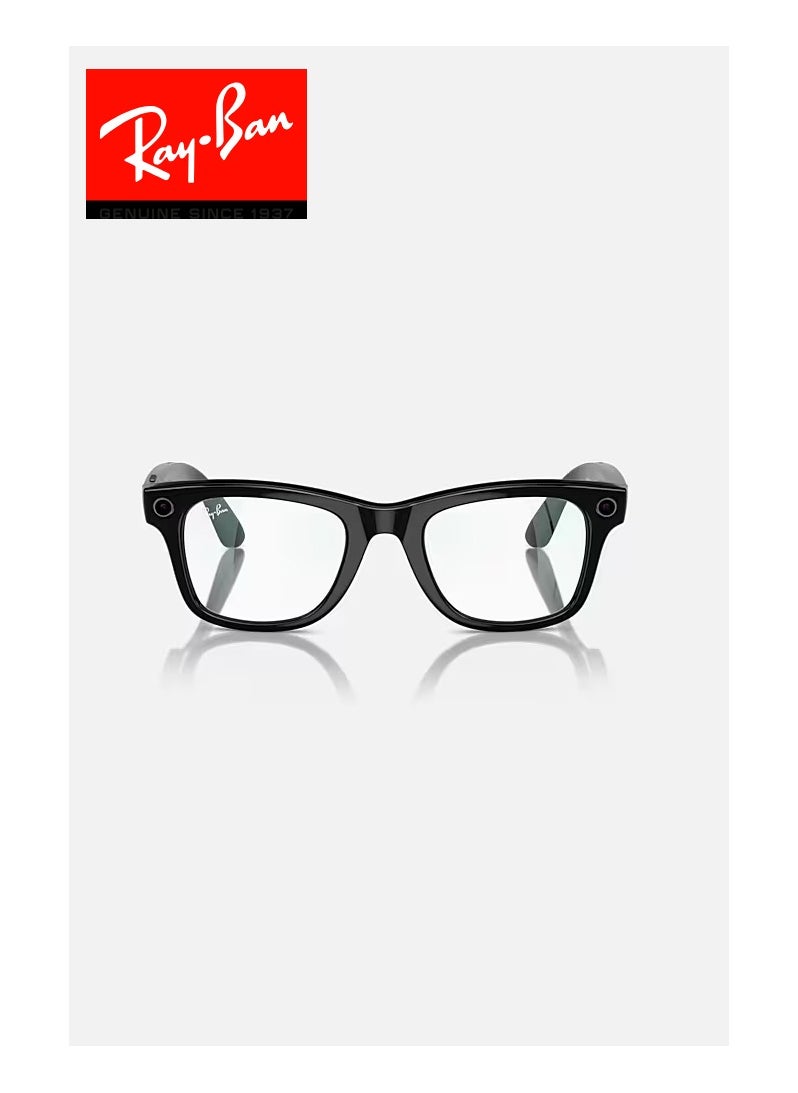 Ray-Ban - RAY-BAN | META WAYFARER  SMART GLASSES AI  CLEAR L - Image 1