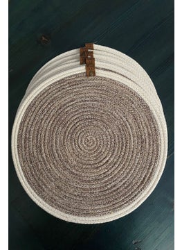 Miss Juli 6-Piece Supla American Service Plate Mat 31 Cm + 1 Piece Bread Basket 18 cm  - Image 2