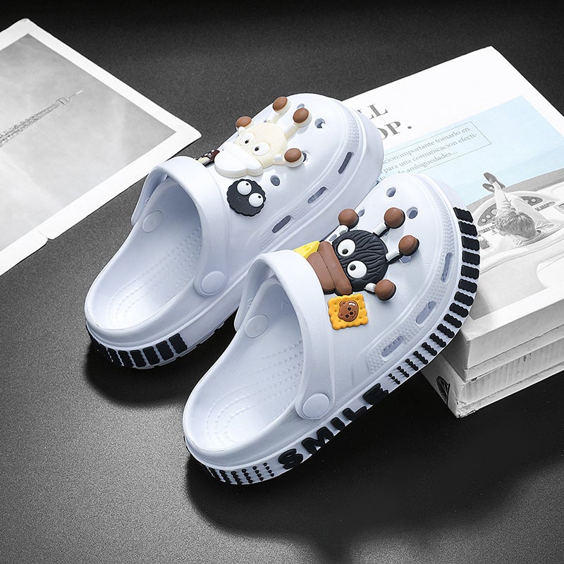 Children'S Croc Shoes Summer Boys Indoor And Outdoor Two-Wear Sandals Medium And Large Children Girls Garden Shoes Cute Beach Shoes Trendy - Image 2