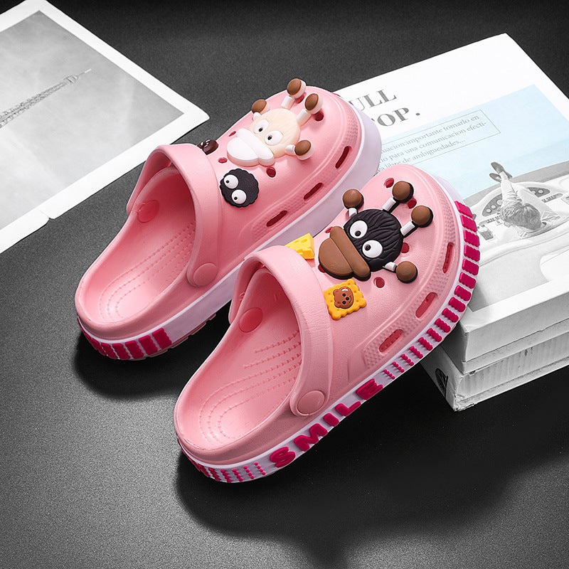 Children'S Croc Shoes Summer Boys Indoor And Outdoor Two-Wear Sandals Medium And Large Children Girls Garden Shoes Cute Beach Shoes Trendy - Image 1