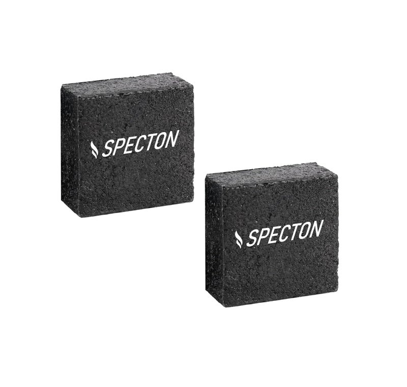 SPECTON Pickleball Paddle Rubber Eraser, Ergonomically Designed Scrubbing Eraser, Paddle Eraser, Compact and Travel-Friendly, Quick Stain Removal Eraser - 5x5x2.5cm, Pack of 2 - Image 1