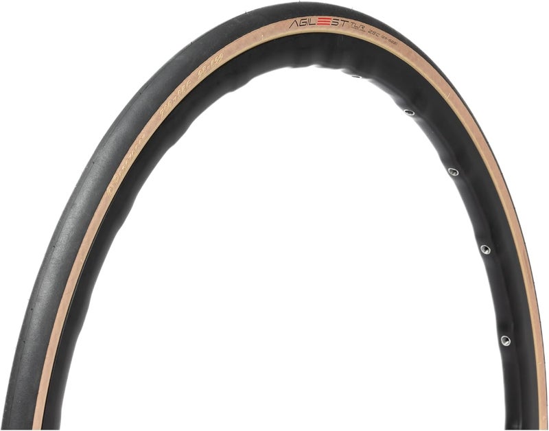 Panaracer إطار دراجة الطريق القابل للطي باناريسر أجيلست TLR - خفيف الوزن وجاهز بدون أنبوب - الحجم 700 x 30C - أسود/كهرماني - Image 2