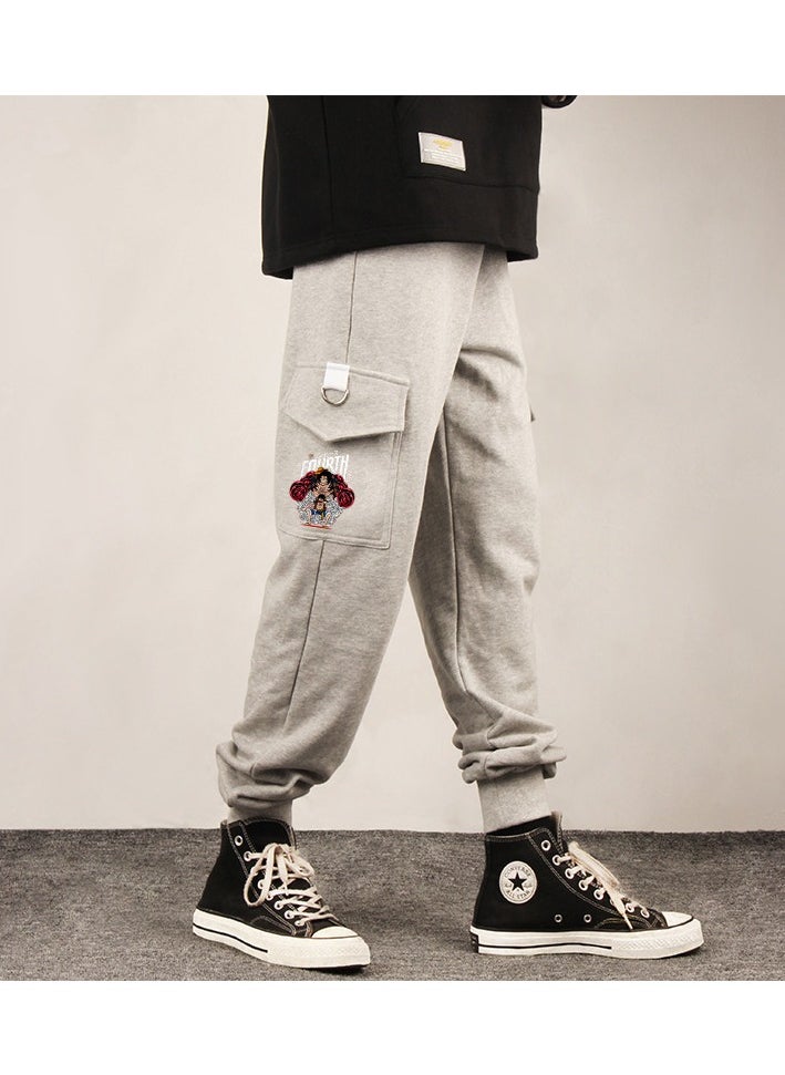 KUYING New One Piece Legged Sports And Leisure Pants  - Image 1