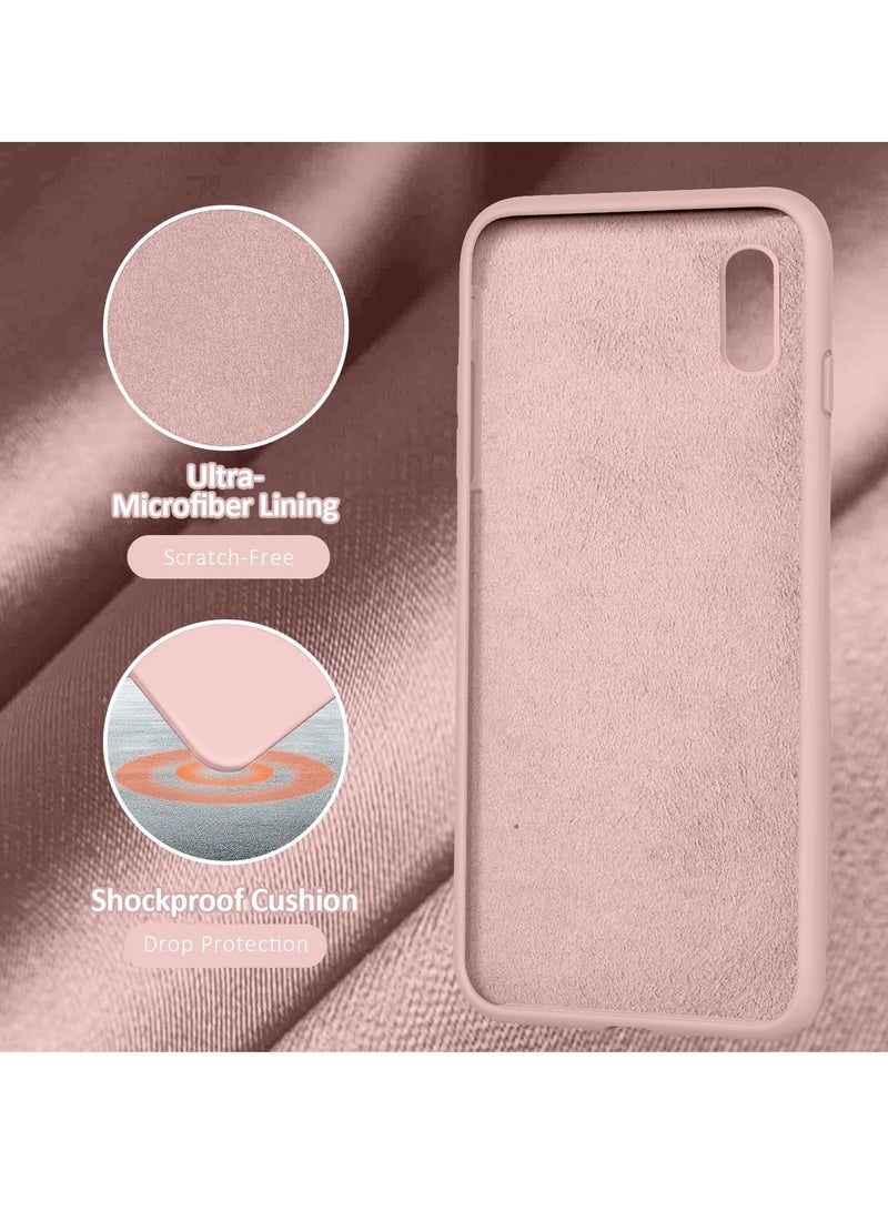 MIGOFAST Liquid Silicone Gel Cover with Full Body Protection Anti-Scratch Shockproof Case Compatible with iPhone XS Max - Image 5