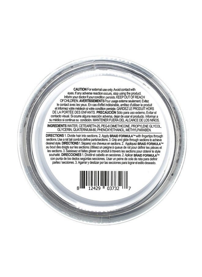 EBIN NEW YORK Braid Formula Conditioning Gel Super Hold 3.53 Oz Great For Braiding Twisting Edges No Residue No Flaking Strong Hold High Shine Smoothing With Clean No Buildup  - Image 4