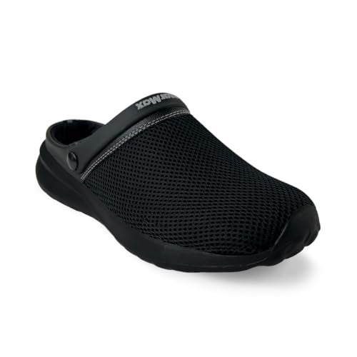 KazarMax Wanderer Black Clogs Sandals for Men -10 UK - Image 1