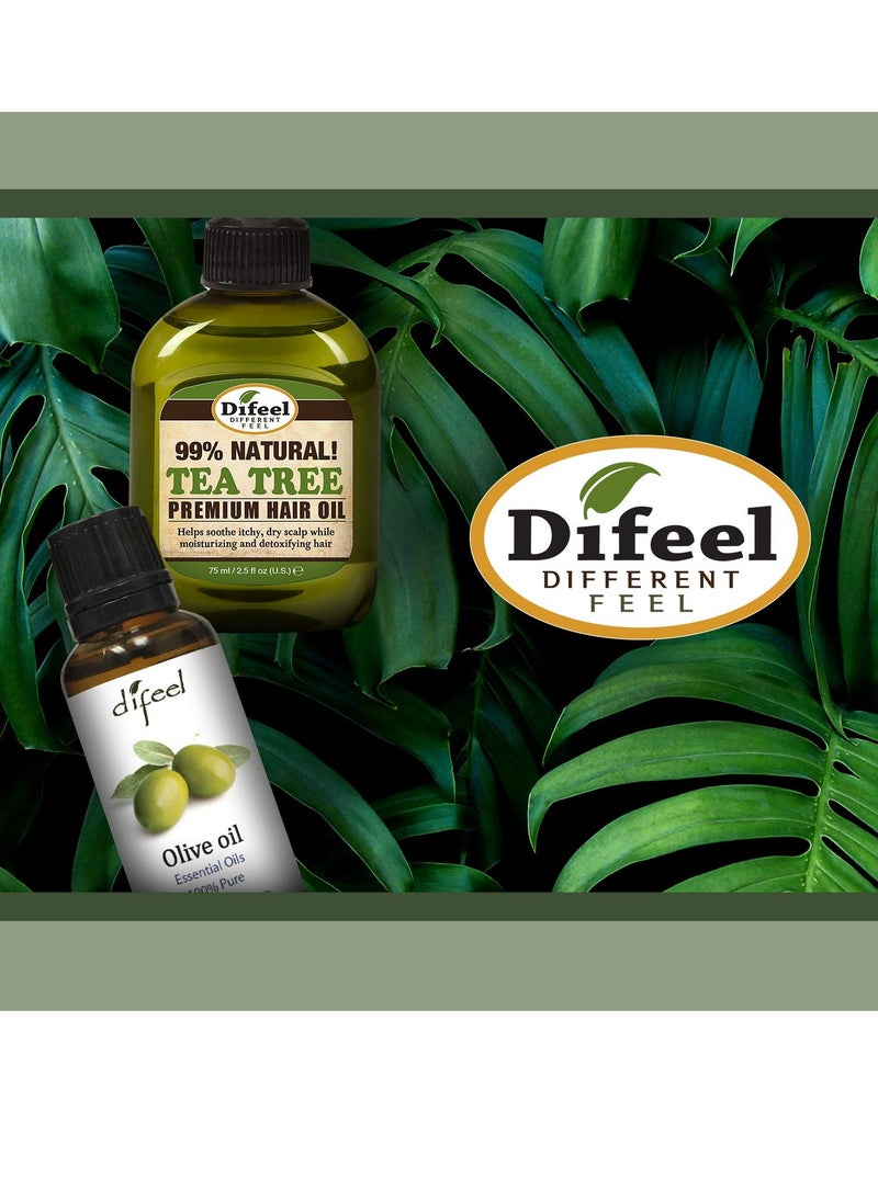 difeel Difeel Premium Natural Hair Oil - Peppermint Oil 7.1 Ounce - For Dry & Flaky Scalp, Cools & Refreshes Hair, Leaves Hair Shiny & Soft, Provides Immediate & Long Lasting Benefits For Hair  - Image 4