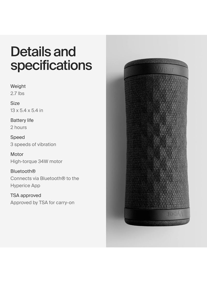 Vyper 3-EU+ High Intensity Vibrating Foam Roller