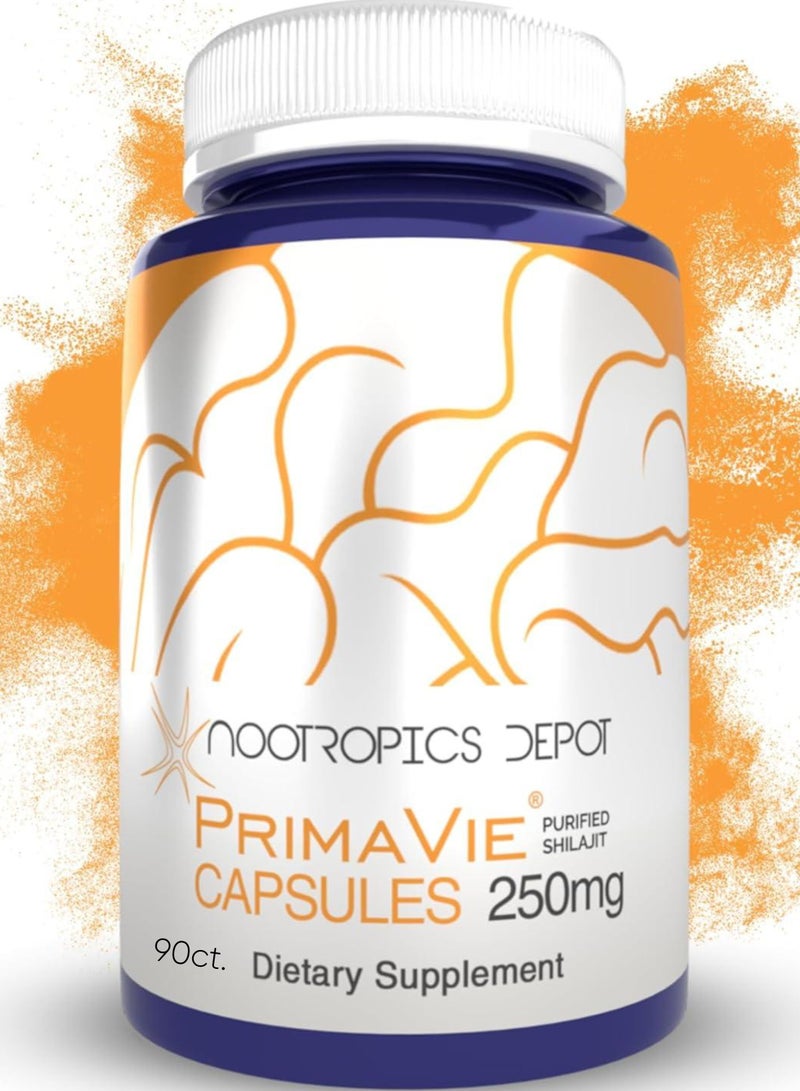 Nootropics Depot PrimaVie Purified Shilajit, 250mg - 90 Count - Image 2