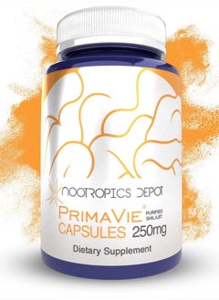 PrimaVie Shilajit Capsules | 250mg | 90 Count | Purified Extract | Ayurvedic Herb | Supports Mitochondrial Function + Boosts Endurance