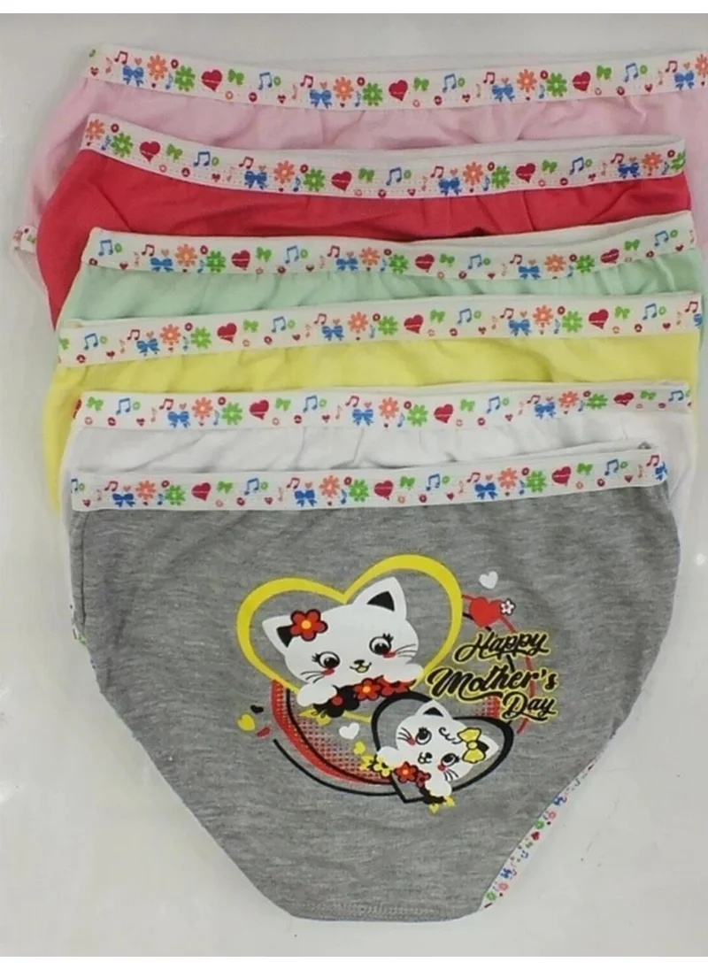 Tutku 0833 Girl Patterned Panties 12 Pieces