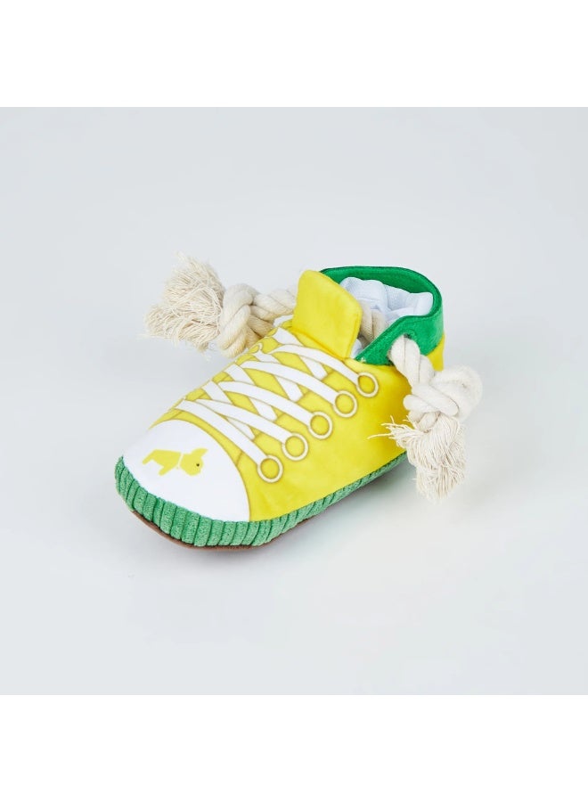 🎾 Dog Chew Toy with Sound – Sneaker Shape, Fun & Safe Play - Image 1