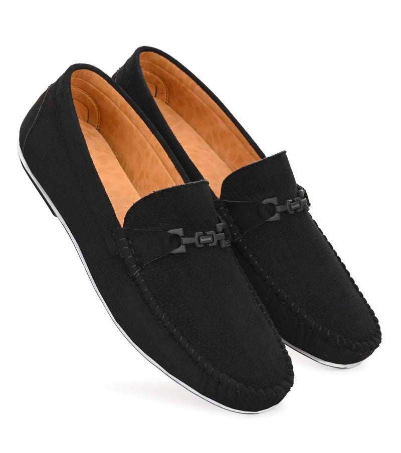 MACTREE Men's Black Loafers - 9 UK - Image 2