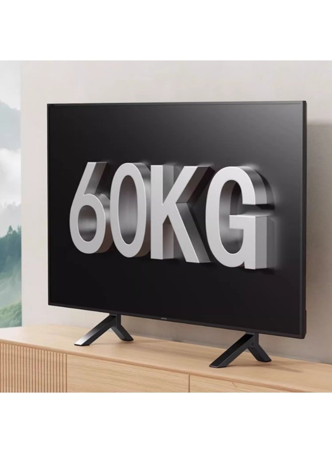 هامود حمود، حامل تلفزيون مكتبي عالي التحمل بقاعدة ثابتة وأرجل قابلة للتعديل للشاشة الكبيرة من 50 إلى 86 بوصة - Image 1