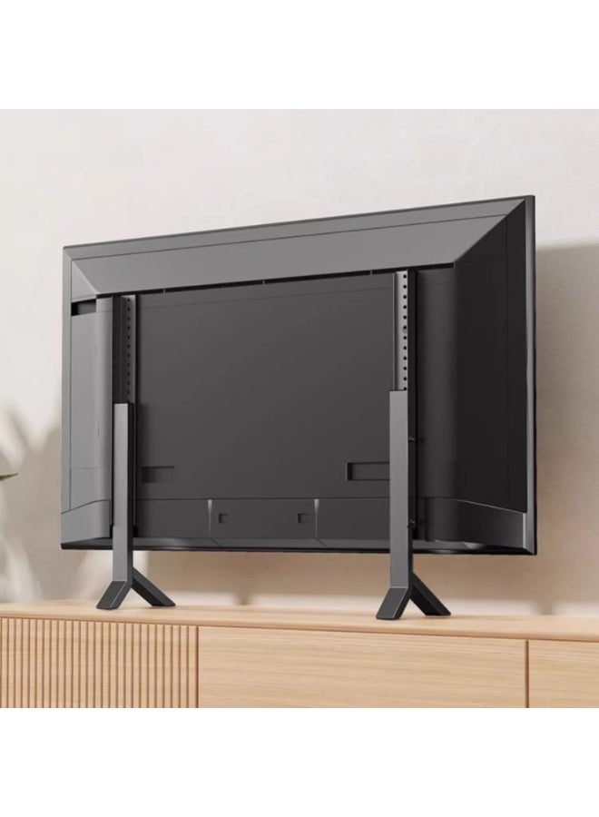 هامود حمود، حامل تلفزيون مكتبي عالي التحمل بقاعدة ثابتة وأرجل قابلة للتعديل للشاشة الكبيرة من 50 إلى 86 بوصة - Image 3