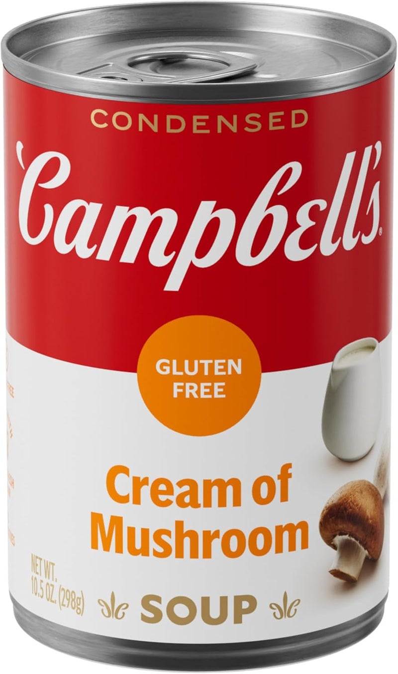 Campbell's Condensed Gluten Free Cream of Mushroom Soup, 10.5 oz Can - Image 1