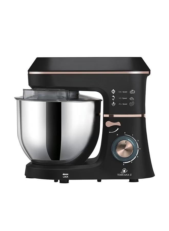 TOSCANA U Electric Mixer Toscana U, 7L, 1400W, with Lid and LED Light - Image 4