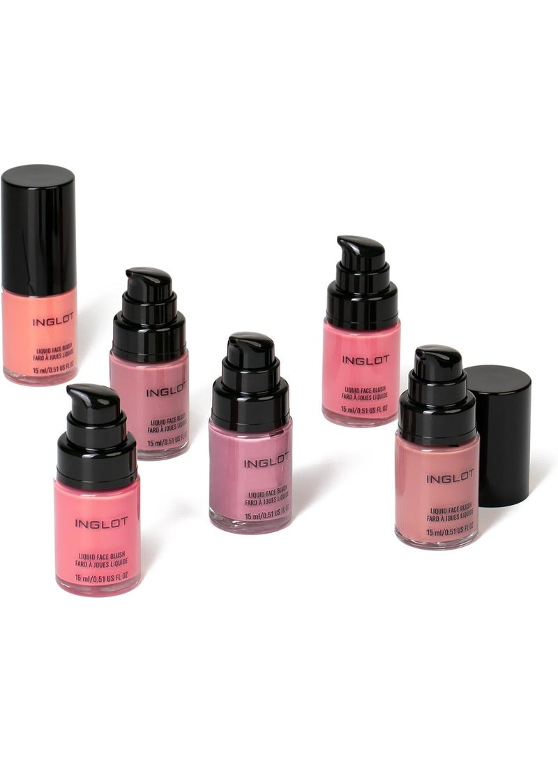 INGLOT Liquid Face Blush – 96 | Liquid Blush | 15ml / 0.51 FL OZ - Image 4