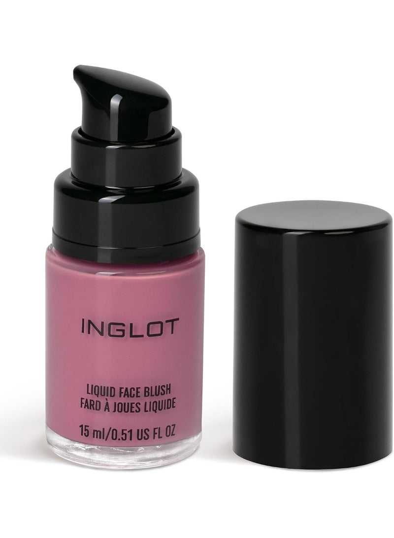 INGLOT Liquid Face Blush – 96 | Liquid Blush | 15ml / 0.51 FL OZ - Image 1