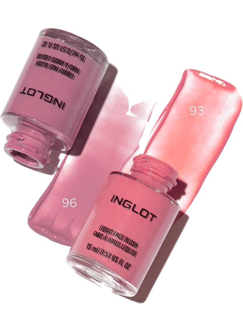 INGLOT Liquid Face Blush – 96 | Liquid Blush | 15ml / 0.51 FL OZ - Image 5
