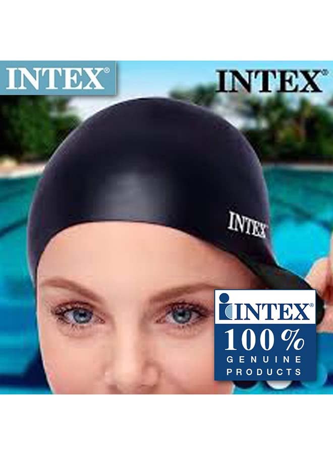 INTEX Silicone Long Hair Swimming Cap - Image 2