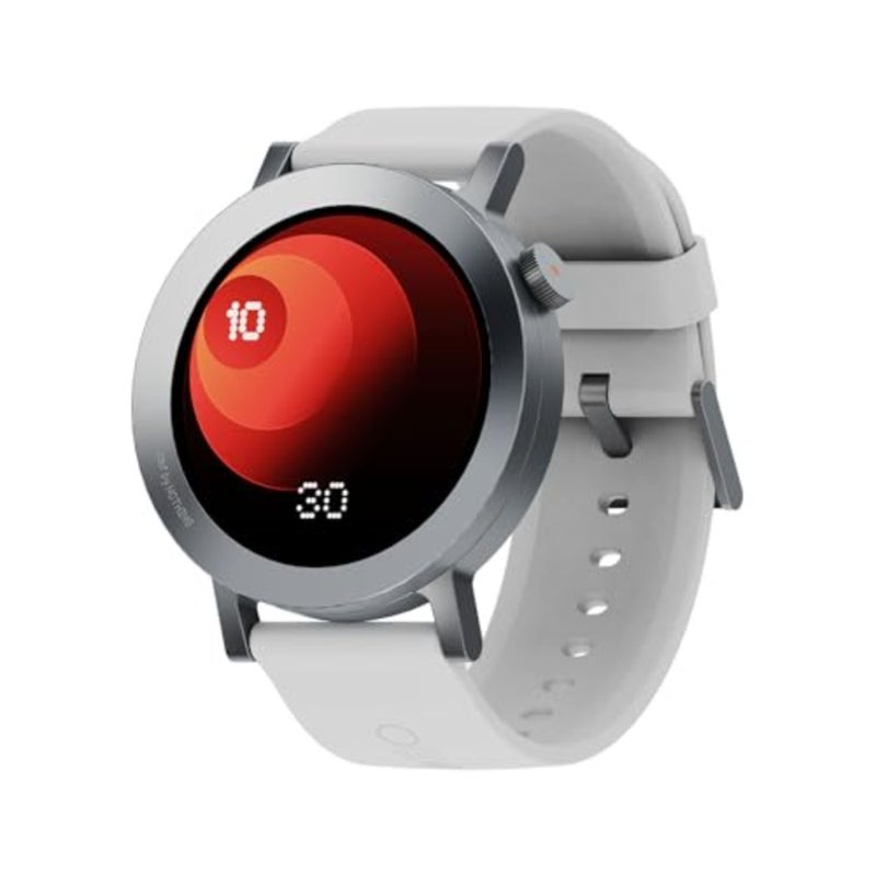 ساعة ذكية لتتبع اللياقة البدنية والرياضة، هيكل من الفولاذ المقاوم للصدأ مع حزام سيليكون أسود، مراقبة معدل ضربات القلب، 120 وضعًا رياضيًا، مكالمات بلوتوث مع تقليل الضوضاء بالذكاء الاصطناعي، نظام تحديد المواقع العالمي، IP68 مقاومة للماء - Image 1