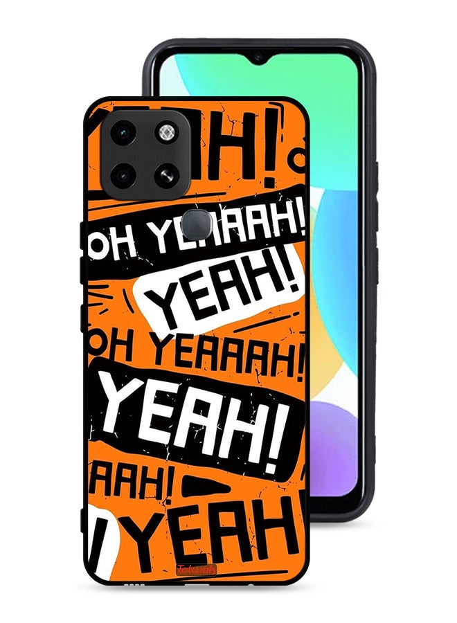 Tolwak Infinix Smart 6 Protective Case Cover Oh Yeah - Image 1