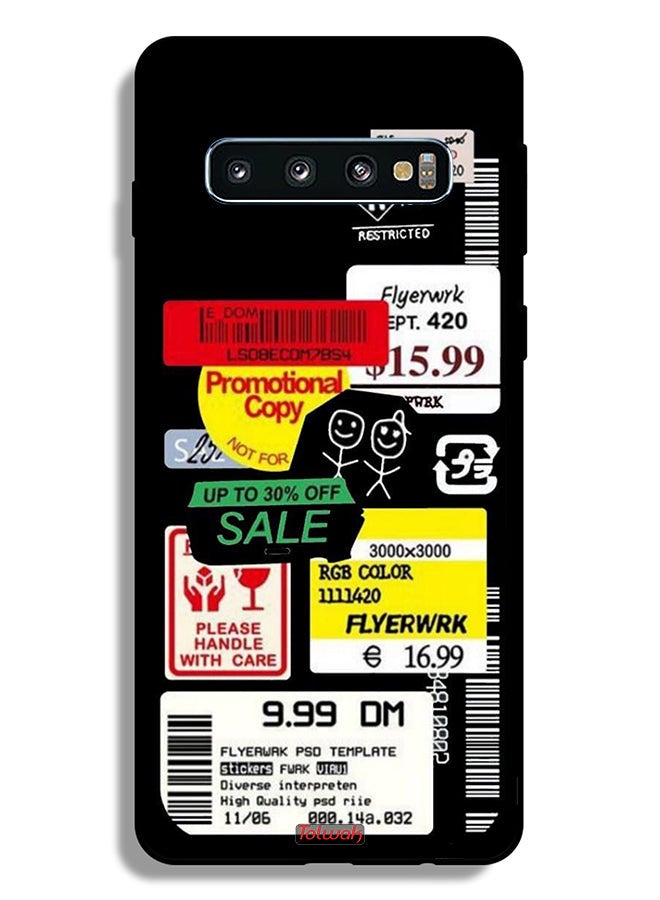 Tolwak Samsung Galaxy S10 Plus Protective Case Cover Promotional Sticker - Image 2