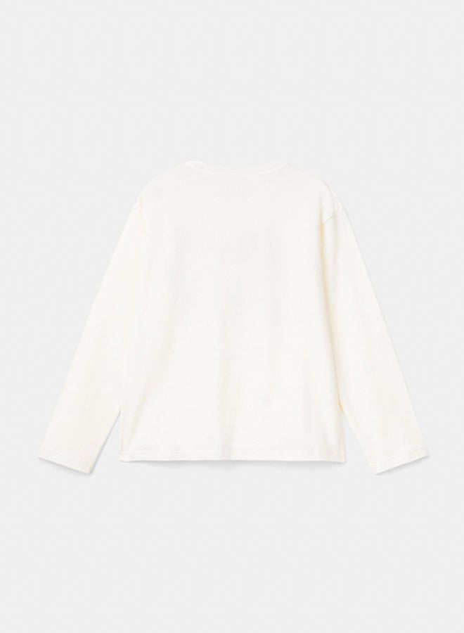 بينيتون الفتيات ميني وميكي ماوس عيد الميلاد تي شيرت - Image 2