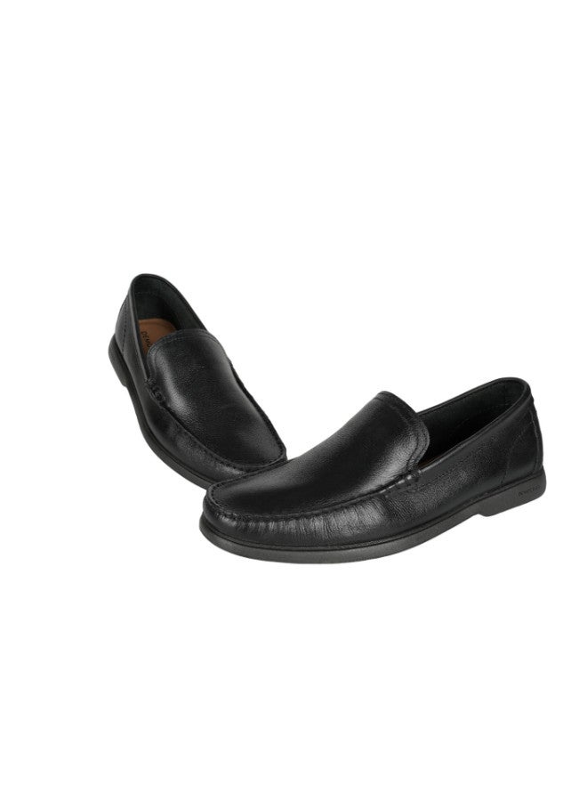 DEMOCRATA 032-132 Democrata Mens Casual Loafer Slip on Shoes 226203-004 Black - Image 2