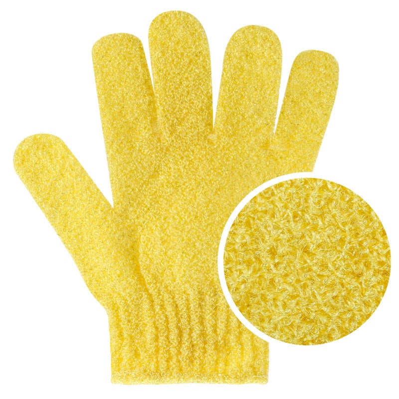 BTYMS 24 Pcs Shower Exfoliating Gloves Hand Exfoliating Glove Body Scrubber Loofah Washing Gloves for Shower, Spa, Massage and Body Scrubs, Dead Skin Cell Remover - Image 4