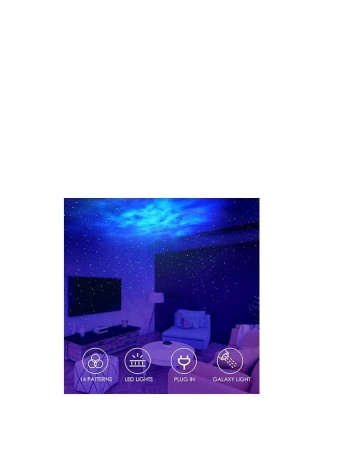 يونسي جهاز عرض خفيف ، 2 في 1 نجوم الإسقاط الخفيفة للأطفال ، البالغين ، غرفة نوم ، عطلات - Image 2