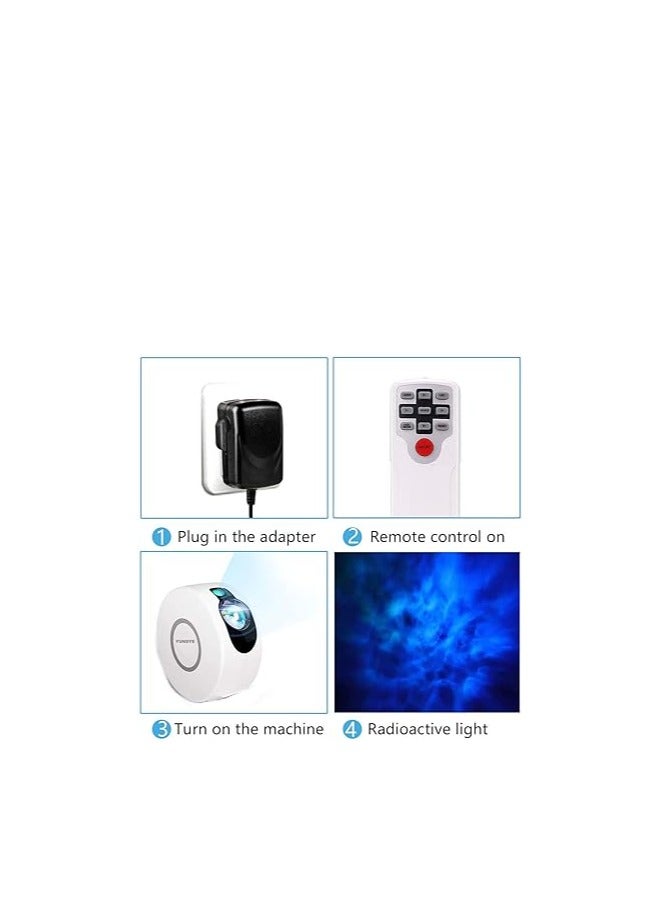 يونسي جهاز عرض خفيف ، 2 في 1 نجوم الإسقاط الخفيفة للأطفال ، البالغين ، غرفة نوم ، عطلات - Image 3