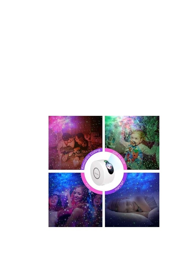 يونسي جهاز عرض خفيف ، 2 في 1 نجوم الإسقاط الخفيفة للأطفال ، البالغين ، غرفة نوم ، عطلات - Image 5