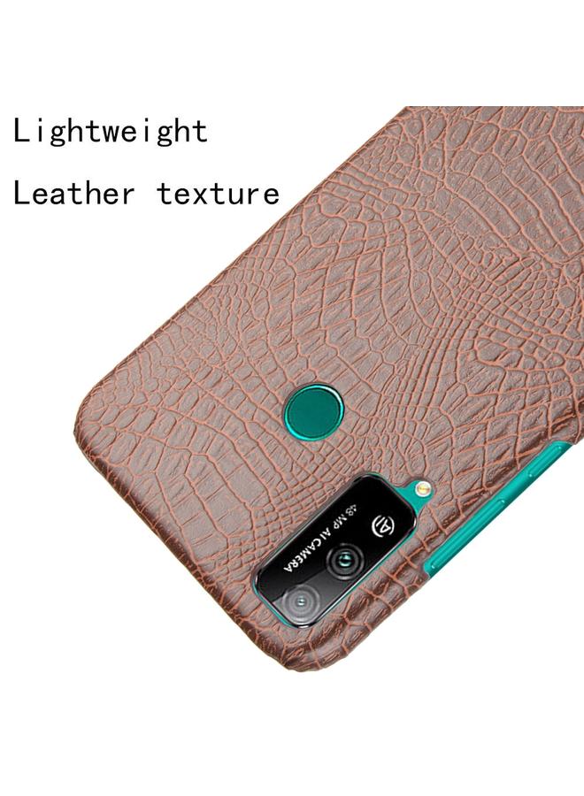 زبون جراب لهاتف Huawei Honor Play 4T مقاوم للصدمات مصنوع من جلد التمساح PC + PU - Image 4