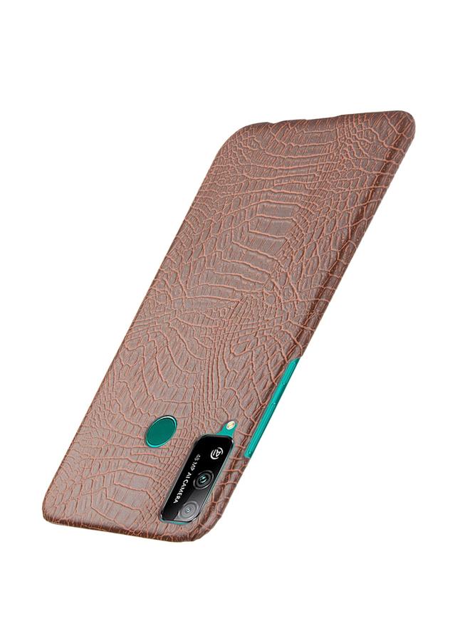 زبون جراب لهاتف Huawei Honor Play 4T مقاوم للصدمات مصنوع من جلد التمساح PC + PU - Image 3