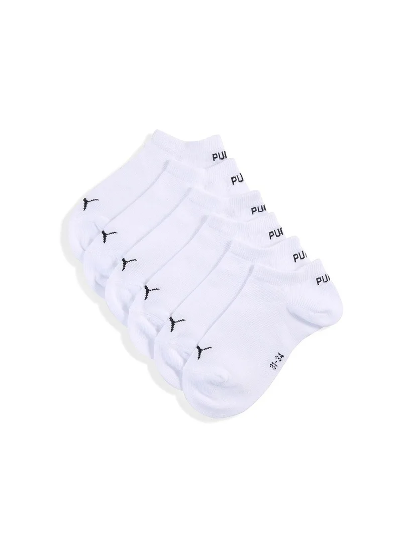 PUMA Youth 3 Pack Plain Ankle Sneaker Socks