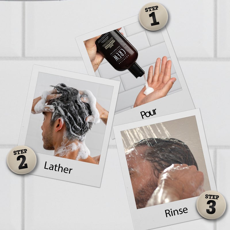 American Crew Conditioner for Men by American Crew, Daily Moisturizer, Naturally Derived, Vegan Formula, Hair Care Gift for Him, Citrus Mint Fragrance, 33.8 fl oz - Image 4