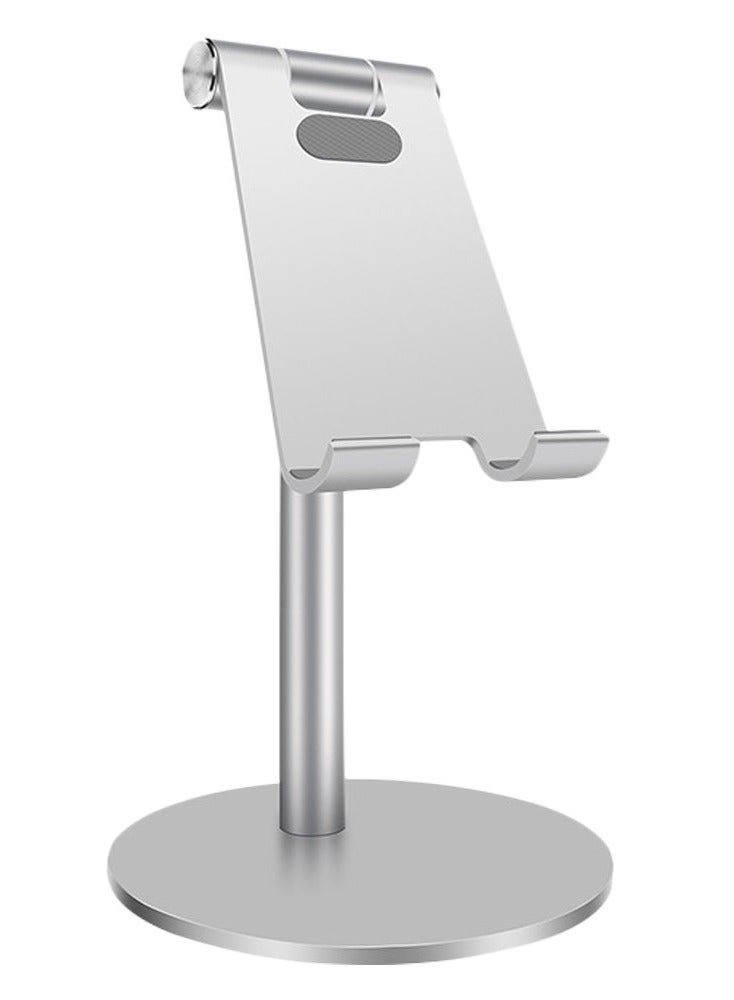 ELTRAZONE 360 Degree Rotatable Cellphone And Tablet Stand Silver - Image 1
