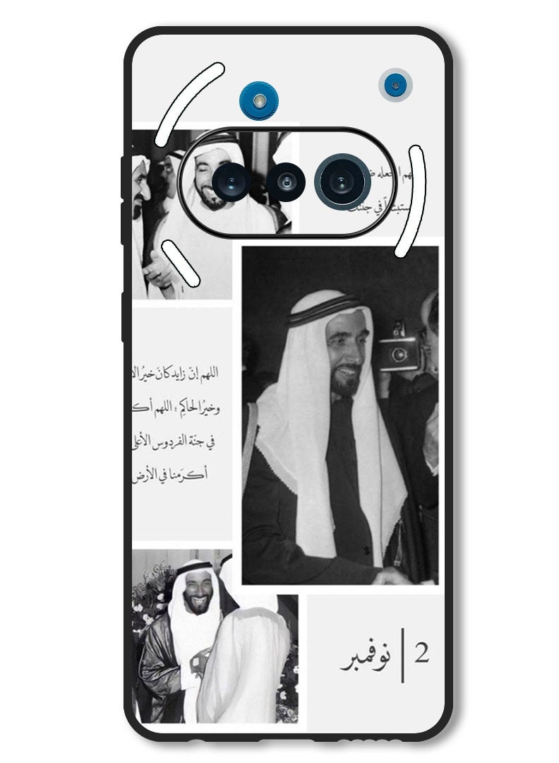 Theodor Case Compatible with Nothing Phone 3a Protection Shockproof Bumper Cover Arab quote (17) - Image 1