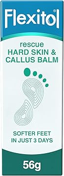 Flexitol Rescue Hard Skin and Callus Balm Foot Cream for Visible Results in 3 Days Exfoliates Dry Hard Feet Clinically Proven to Soften Feet 22 Percent Urea Suitable for Diabetics 56g - Image 1